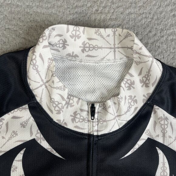 Pearl iZumi Jersey Mens XXL Black 1/4 Zip Black White Outdoor Bicycle Race - Picture 4 of 11